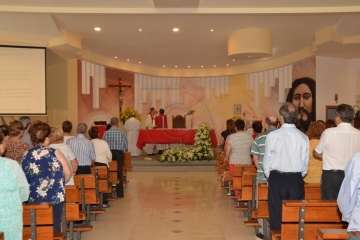 Procesión de Santiago Apóstol en Lomo Cementerio-Telde (Foto Francisco Javier Santana)